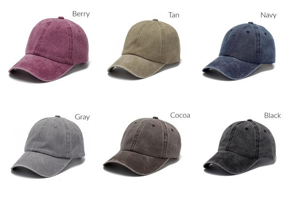 Aria Everyday Washed Baseball Cap