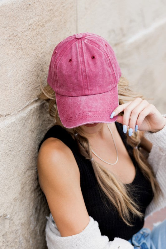 Aria Everyday Washed Baseball Cap