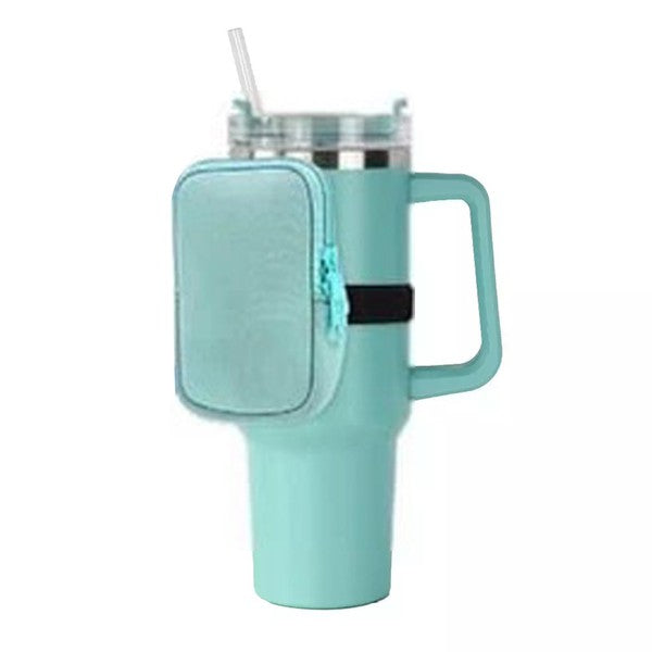 Tumbler Buddy Pouch with Keyring & Wallet
