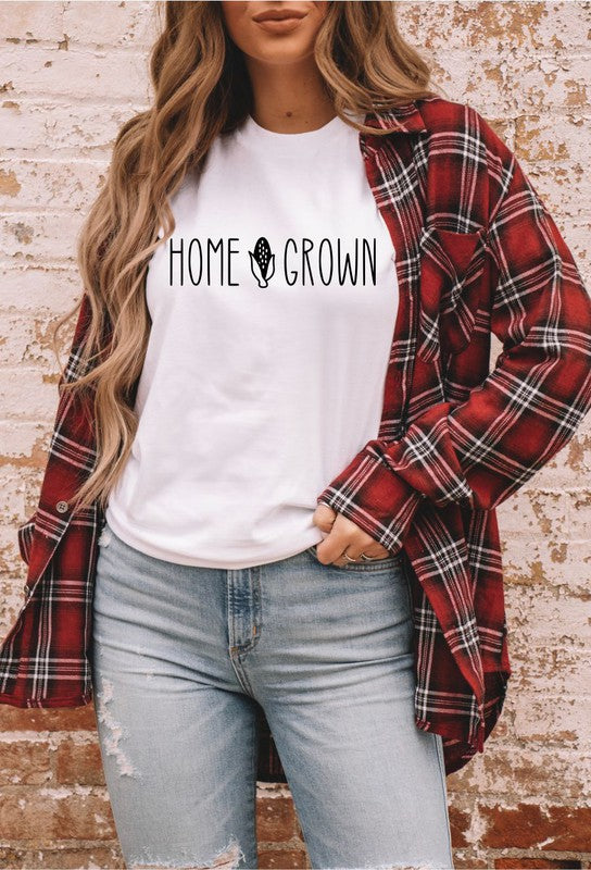 Home Grown Crew Neck Tee