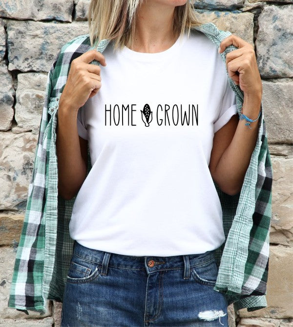 Home Grown Crew Neck Tee