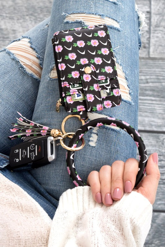 Andie Key Ring Wallet Wristlet