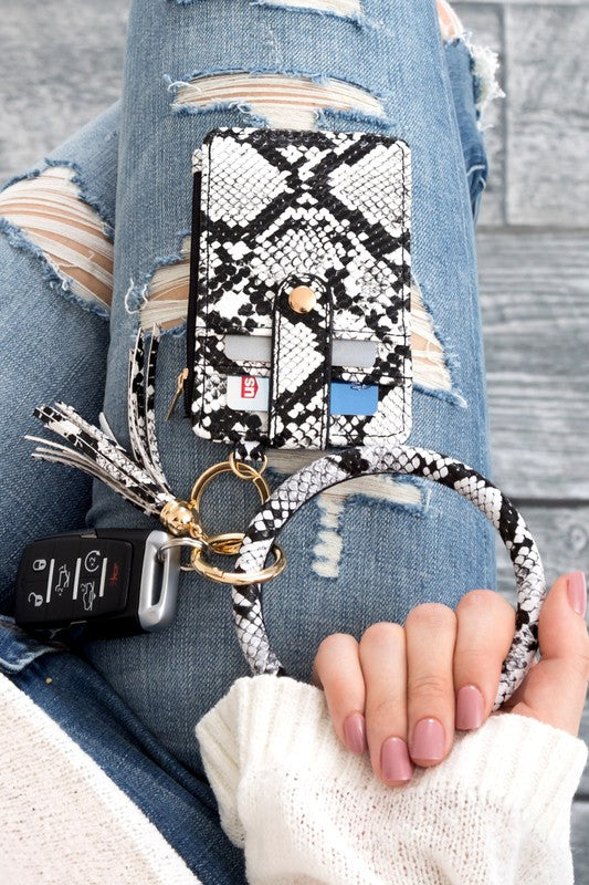 Andie Key Ring Wallet Wristlet