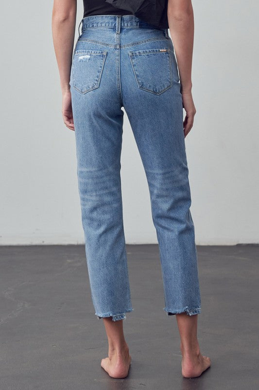 Logan High Rise Girlfriend Jeans