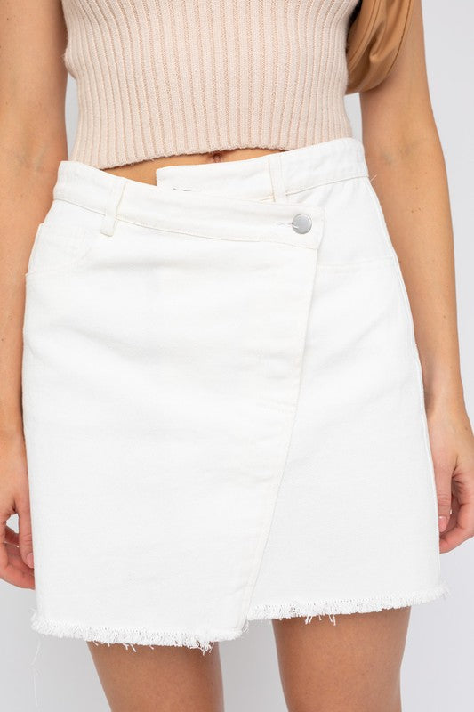 Eliza Denim Mini Skirt