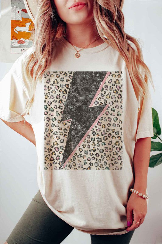 Leopard Lightning Tee