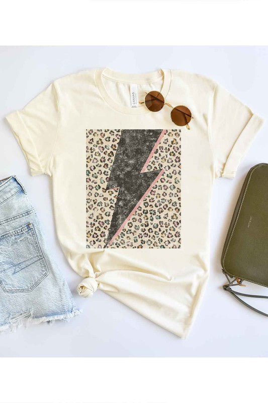 Leopard Lightning Tee