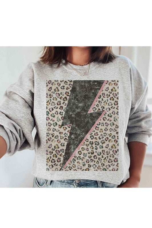 Leopard Lightning Sweatshirt