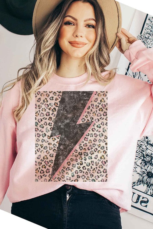 Leopard Lightning Sweatshirt