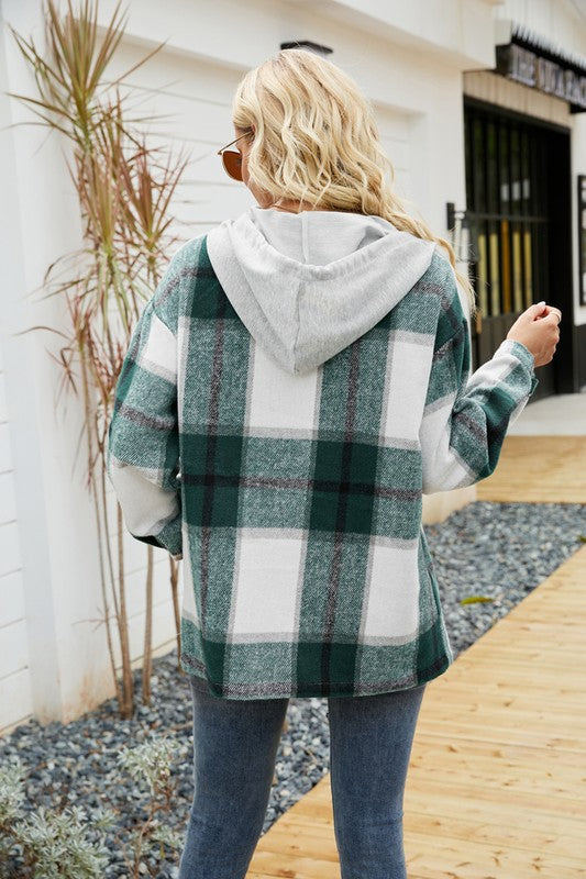 Romy Plaid Shacket