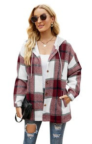 Romy Plaid Shacket