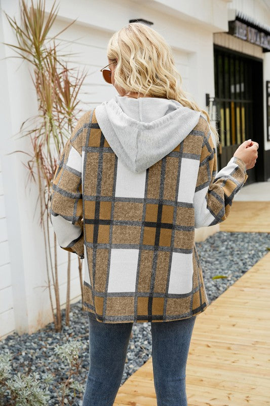 Romy Plaid Shacket