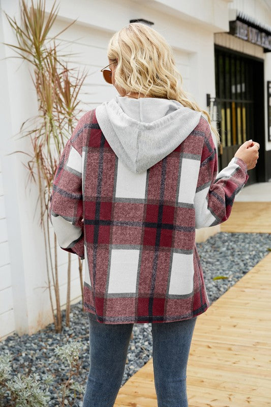 Romy Plaid Shacket