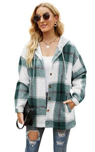 Romy Plaid Shacket