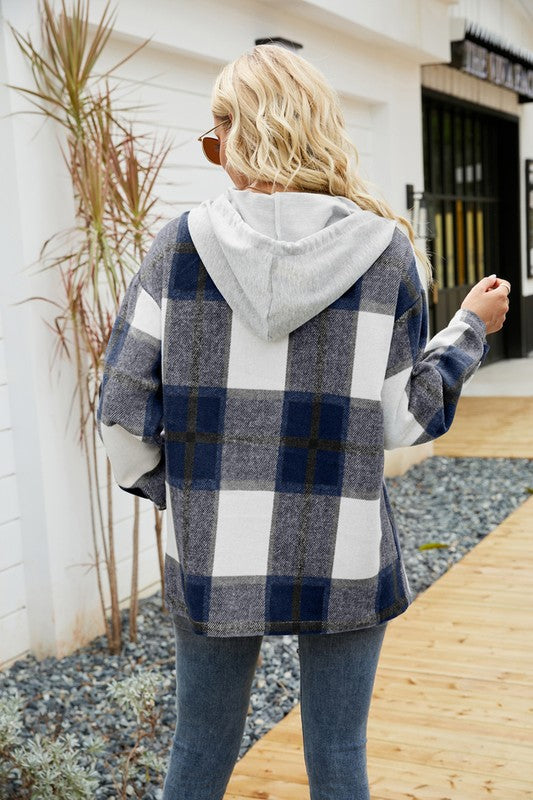 Romy Plaid Shacket