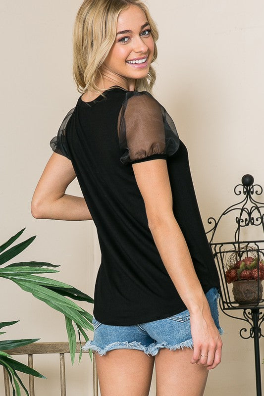 Willa Puff Sleeve Top