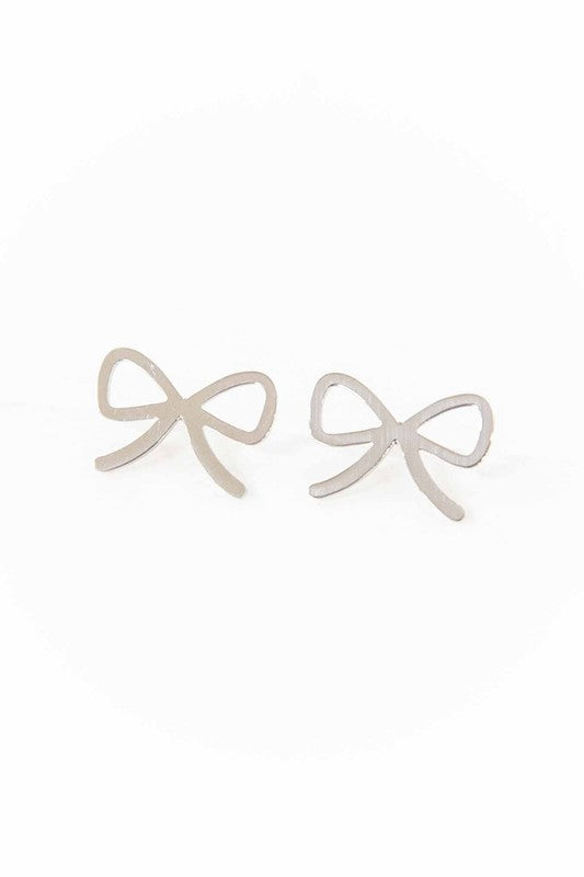 Tommie Bow Stud Earrings