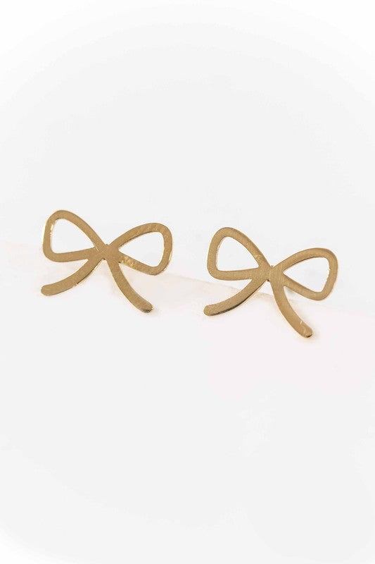 Tommie Bow Stud Earrings