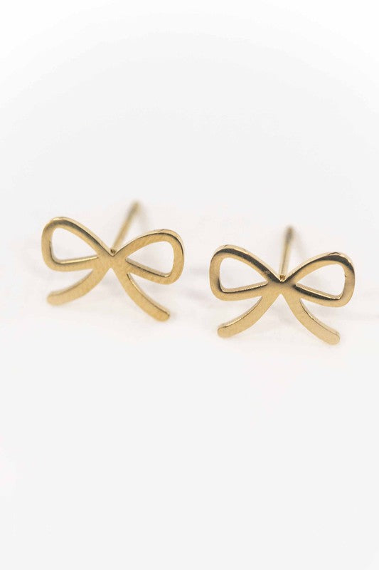 Tommie Bow Stud Earrings