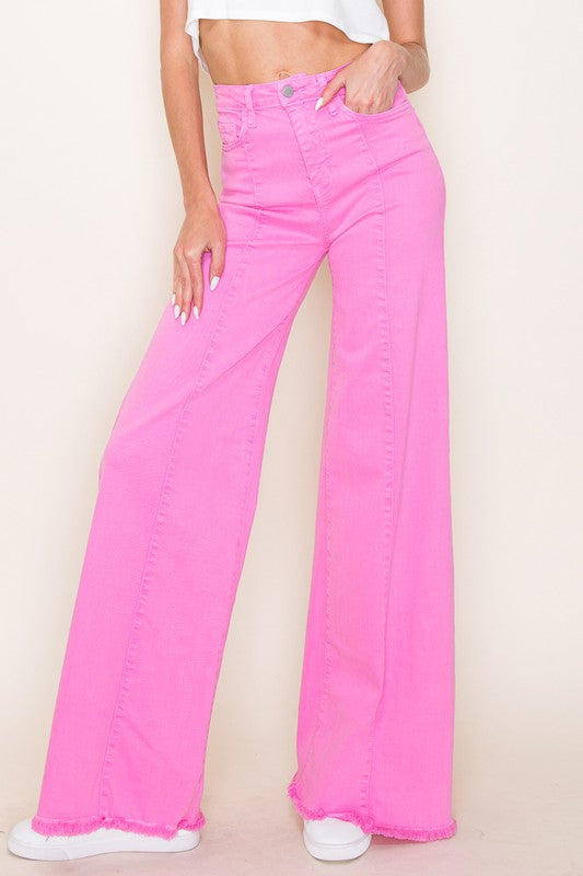 Dakota Western Wide Leg Denim Jeans