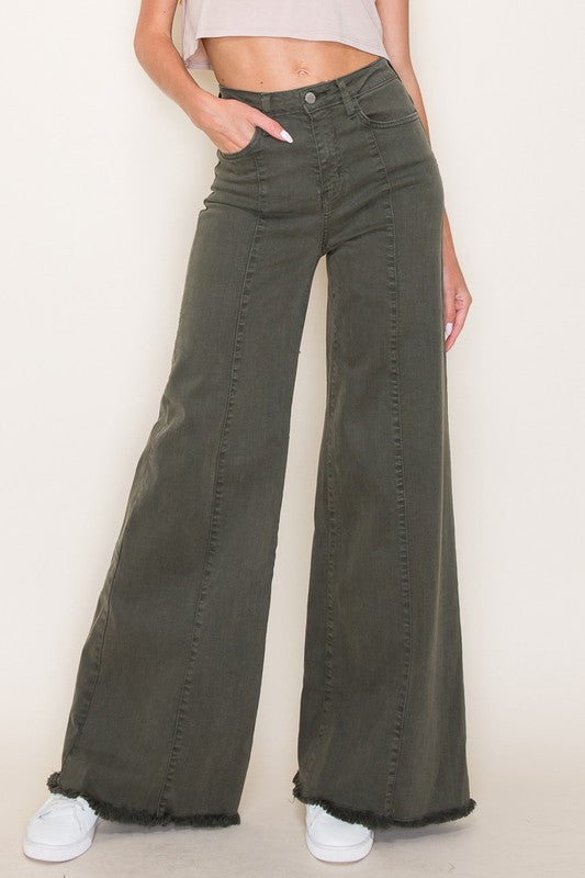 Dakota Western Wide Leg Denim Jeans