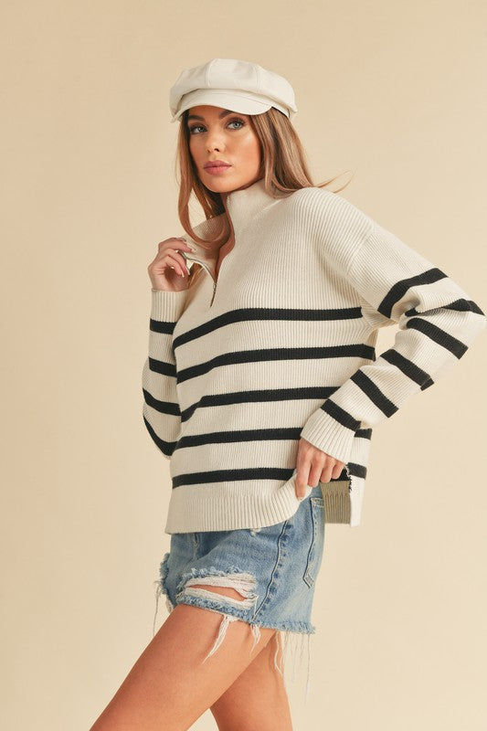 Kate Quarter Zip Sweater