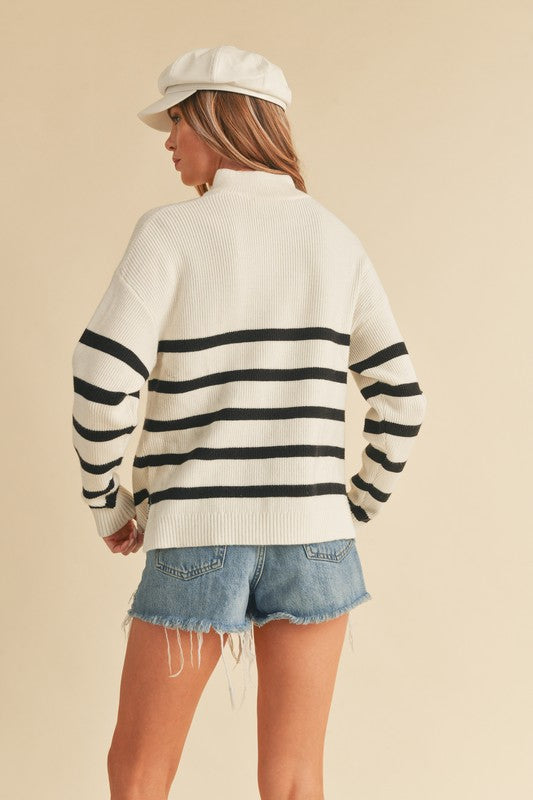 Kate Quarter Zip Sweater