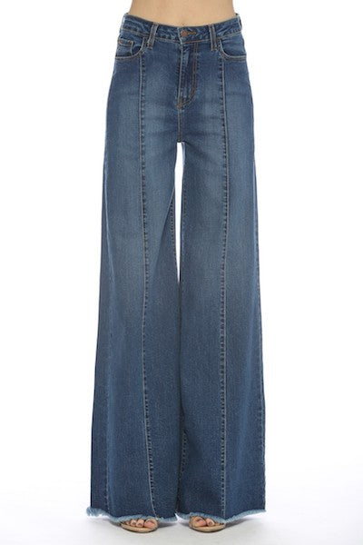 Dakota Western Wide Leg Denim Jeans