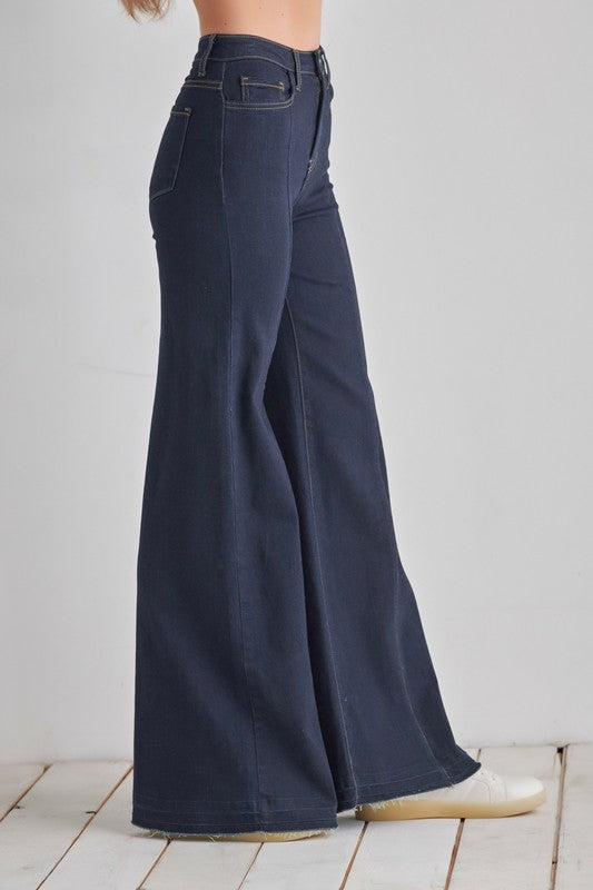 Dakota Western Wide Leg Denim Jeans