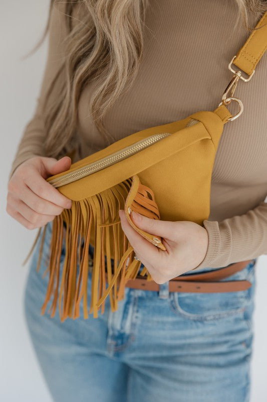 Santana Fringe Sling Bag