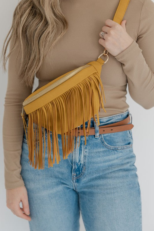 Santana Fringe Sling Bag