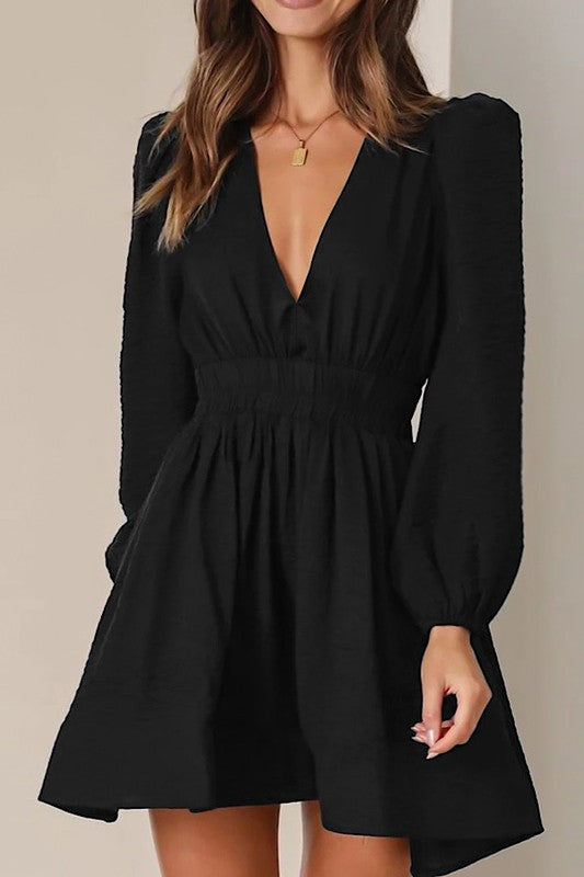 Margot V-Neck Sweetheart Dress