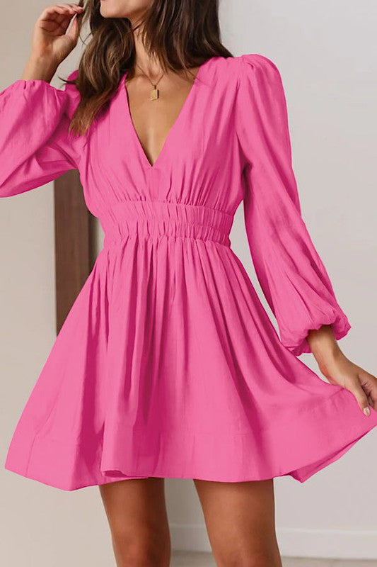 Margot V-Neck Sweetheart Dress