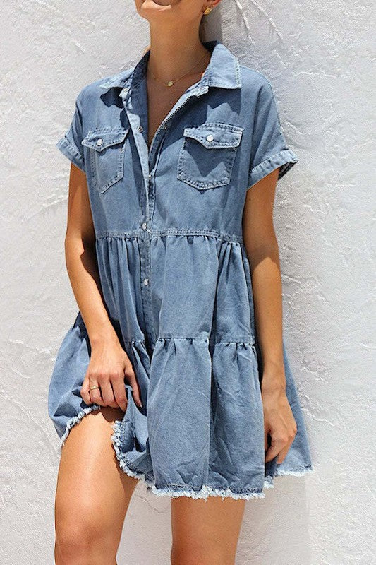 Harper Denim Dress