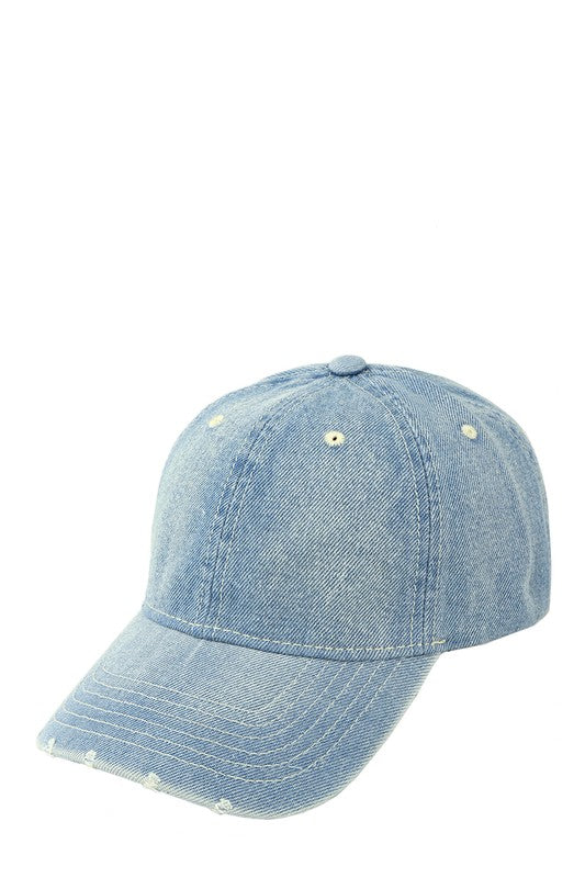 Jenny Denim Baseball Cap