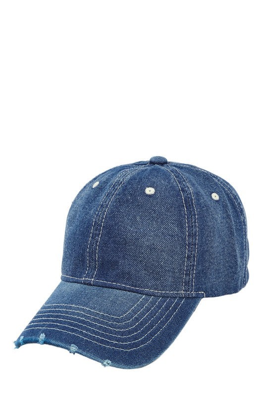 Jenny Denim Baseball Cap