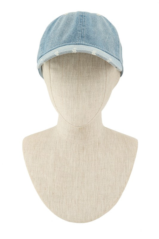 Jenny Denim Baseball Cap