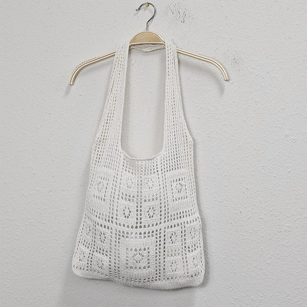 Cove Crochet Tote Bag