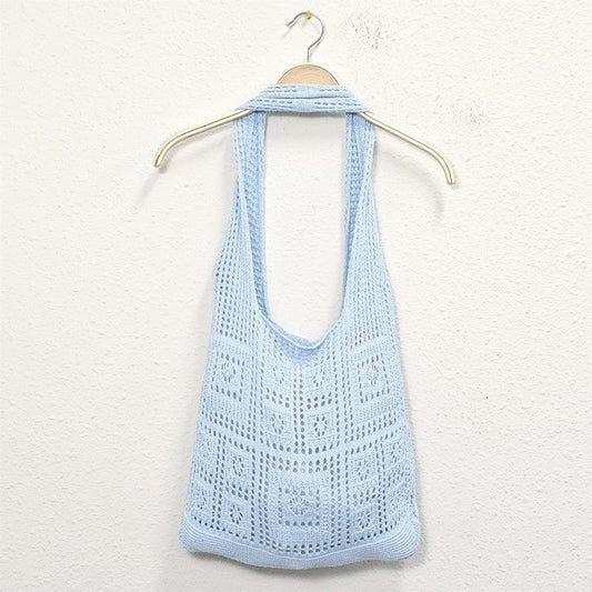 Cove Crochet Tote Bag