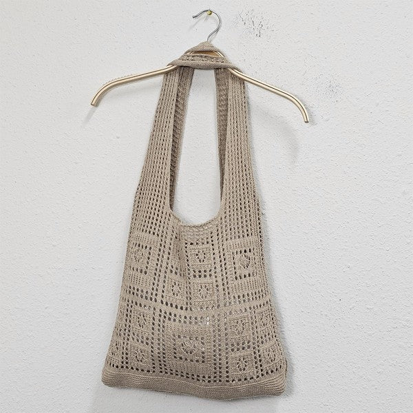 Cove Crochet Tote Bag