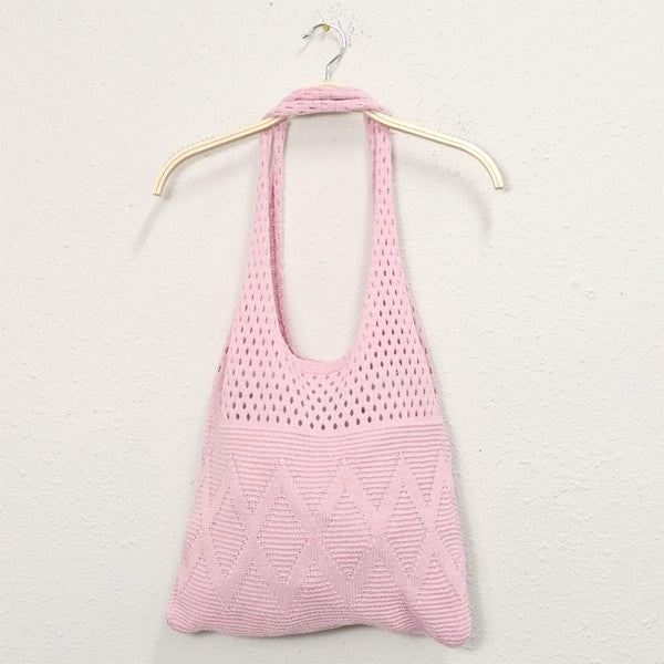 Bay Crochet Tote Bag