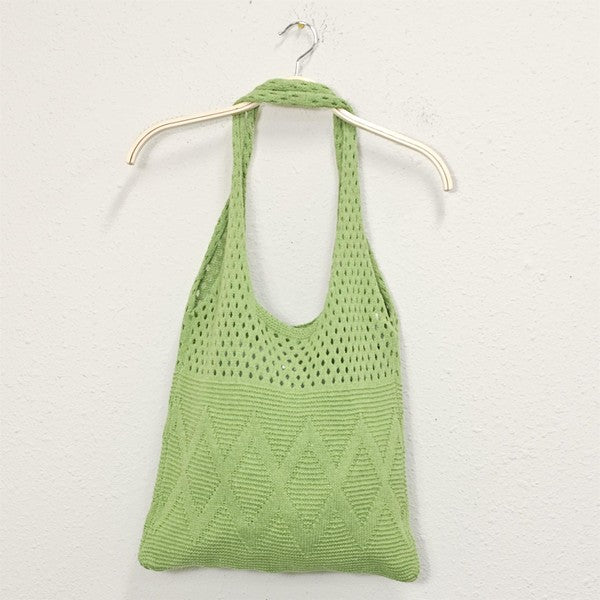 Bay Crochet Tote Bag