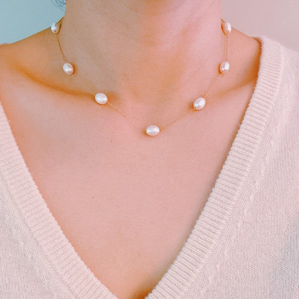 Eloise Pearl Necklace