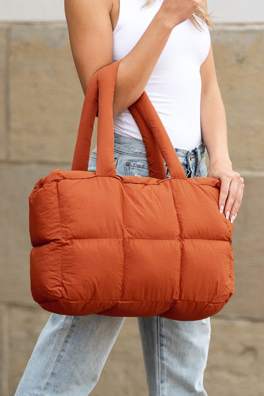 Hunter Puffer Tote