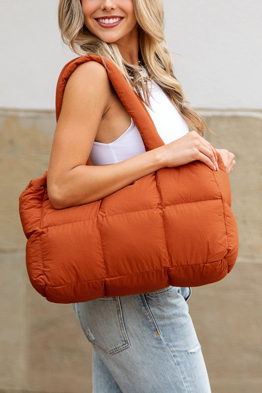 Hunter Puffer Tote