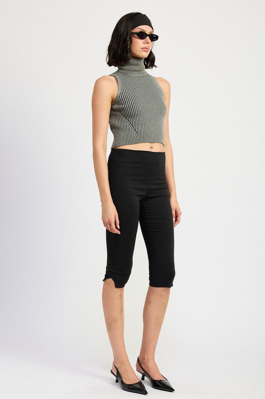 Natalie Ribbed Sleeveless Top