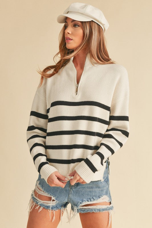 Kate Quarter Zip Sweater