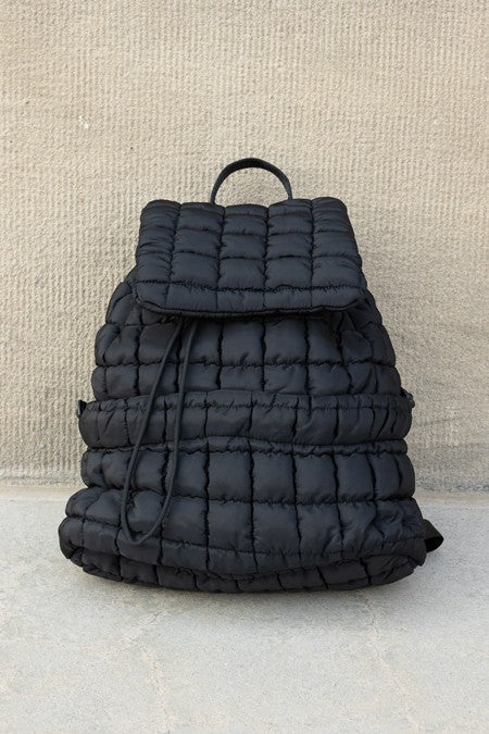 Blake Quilted Puffer Backpack