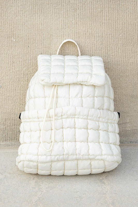 Blake Quilted Puffer Backpack