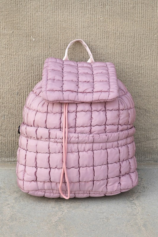 Blake Quilted Puffer Backpack